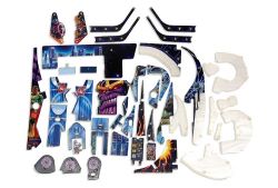 Avengers Infinity Quest Premium & LE Playfield Plastics Set